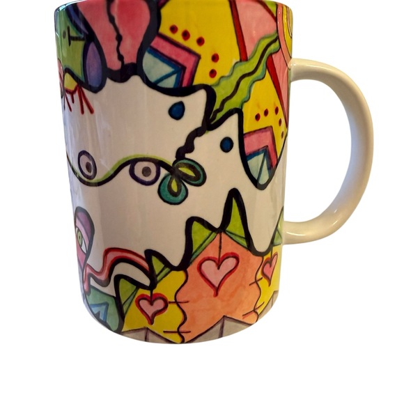 Cricut Other - Cricut Colorful Abstract Mug